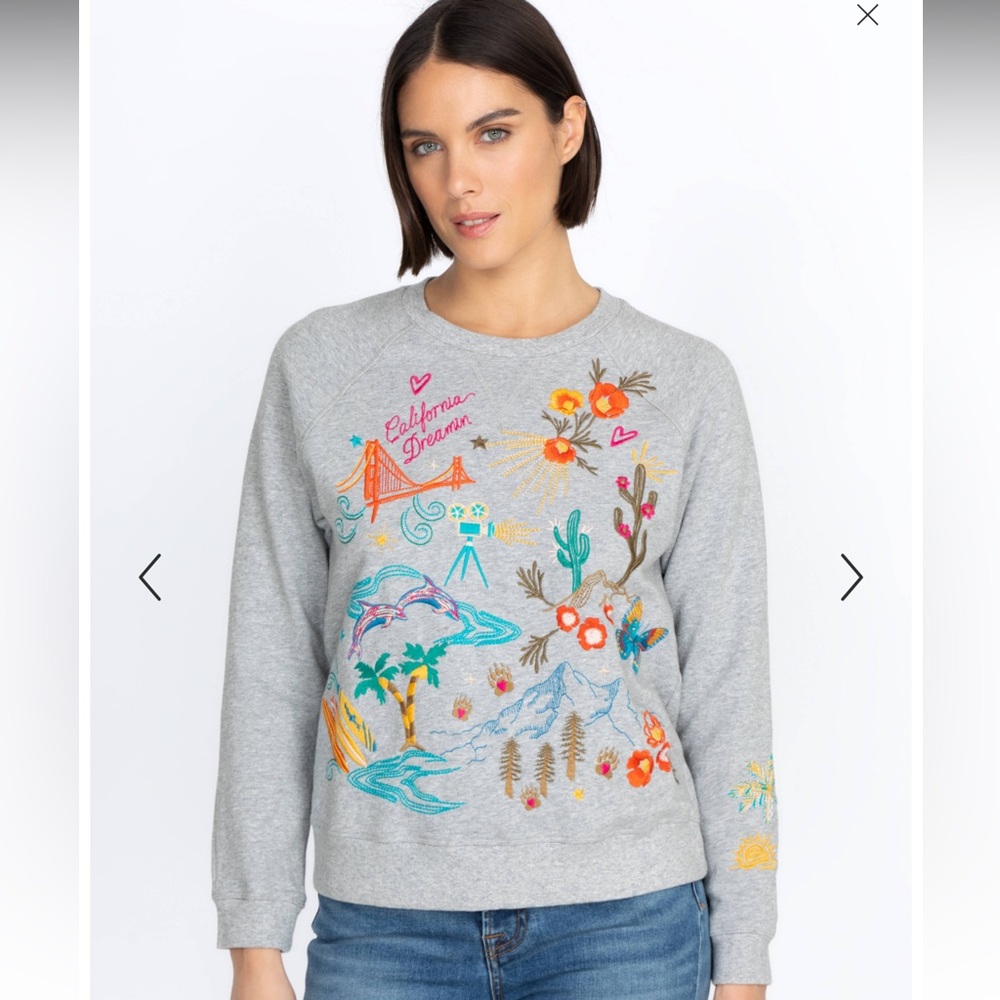 Johnny Was California Sweatshirt